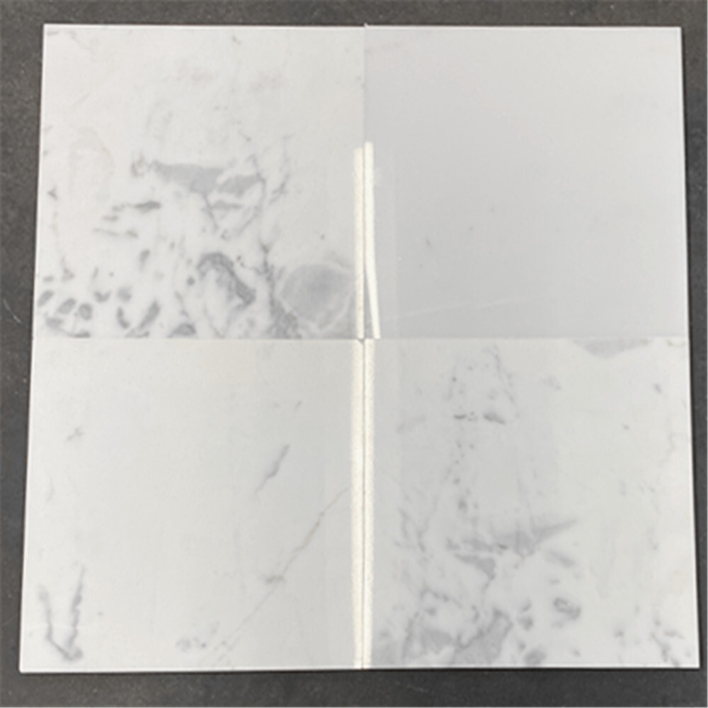 L44P Italian Statuary White Marble 12×12 Wall Floor Bathroom Tile Polished