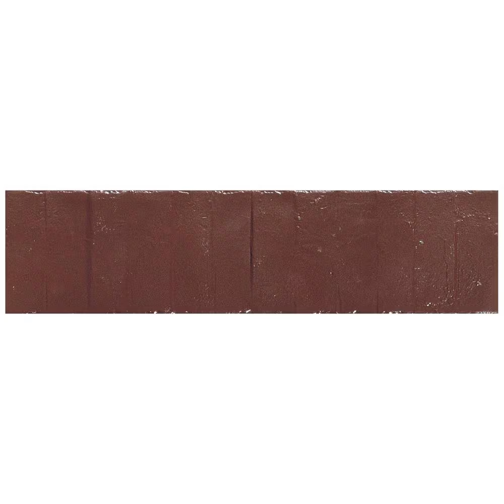 Chord Matter Eggplant 2.95 In. X 11.81 In. Textured Porcelain Floor and Wall Til