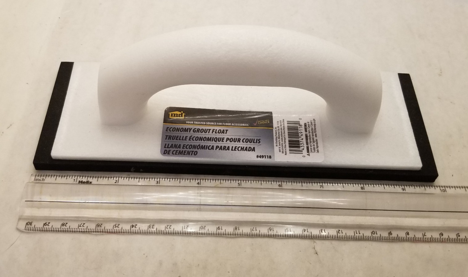 MD Economy Grout Float 3.25 in. x 10 in. Approx