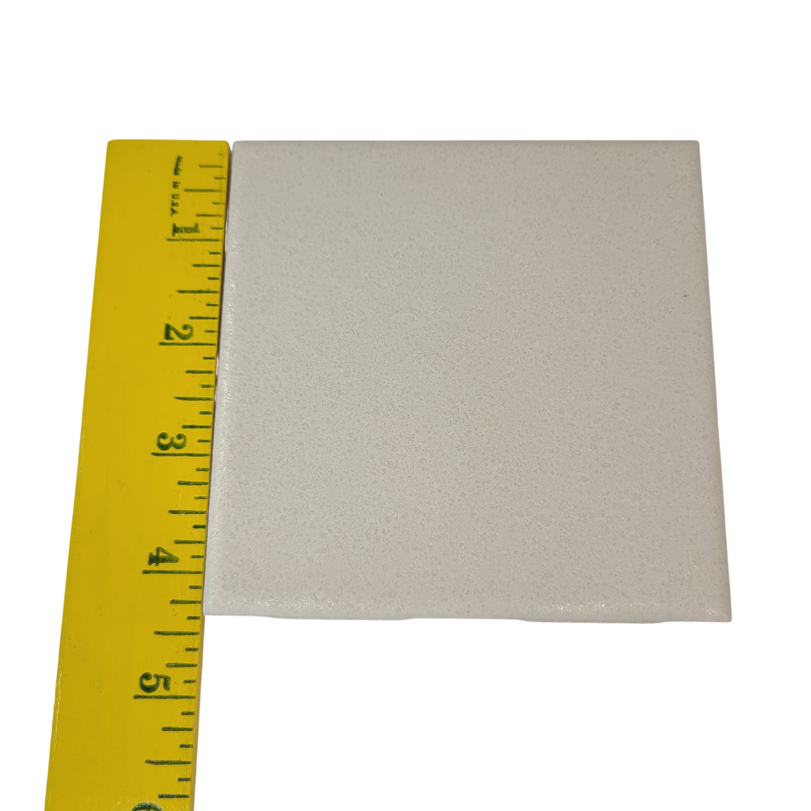 Biscuit Bone Ceramic Tile 4 3/8 in Subway Vintage Mid Century Modern Crystalline