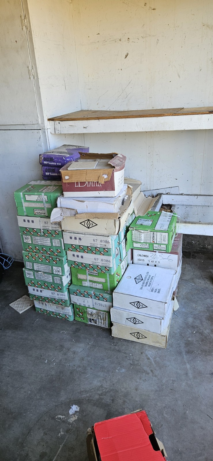 Italian Tiles Of Various Sizes