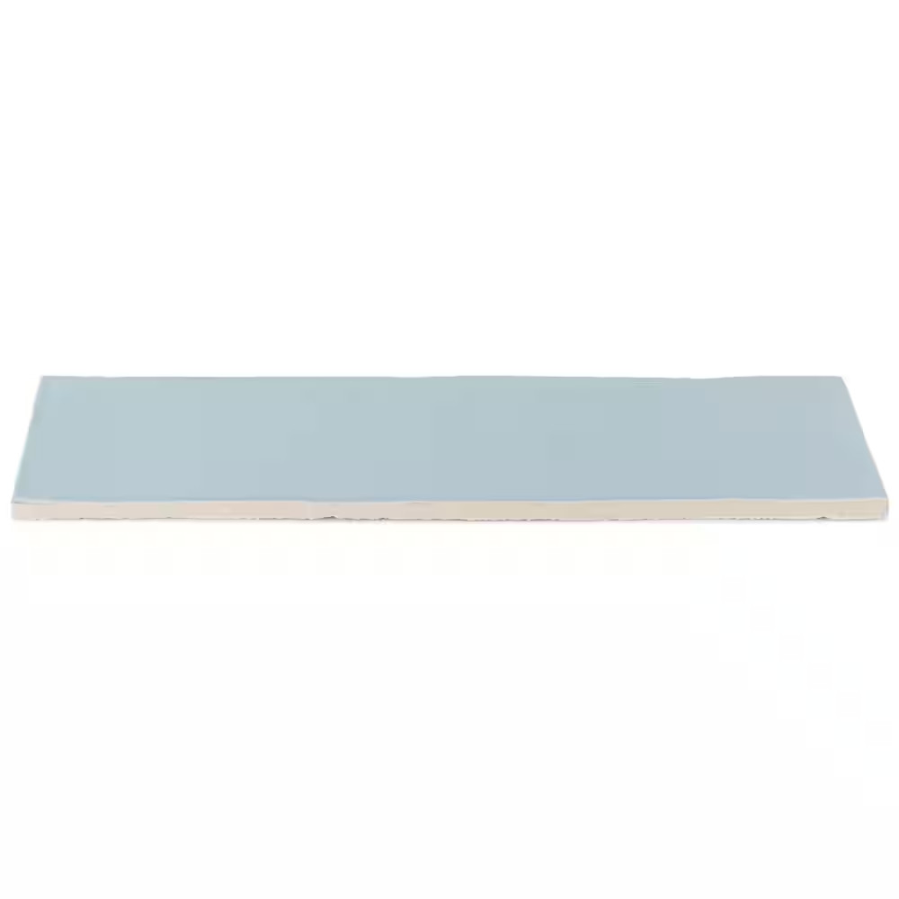 Strait Blue 3 In. X 12 In. 8 Mm Matte Ceramic Subway Wall Tile (22-Piece 5.38 Sq