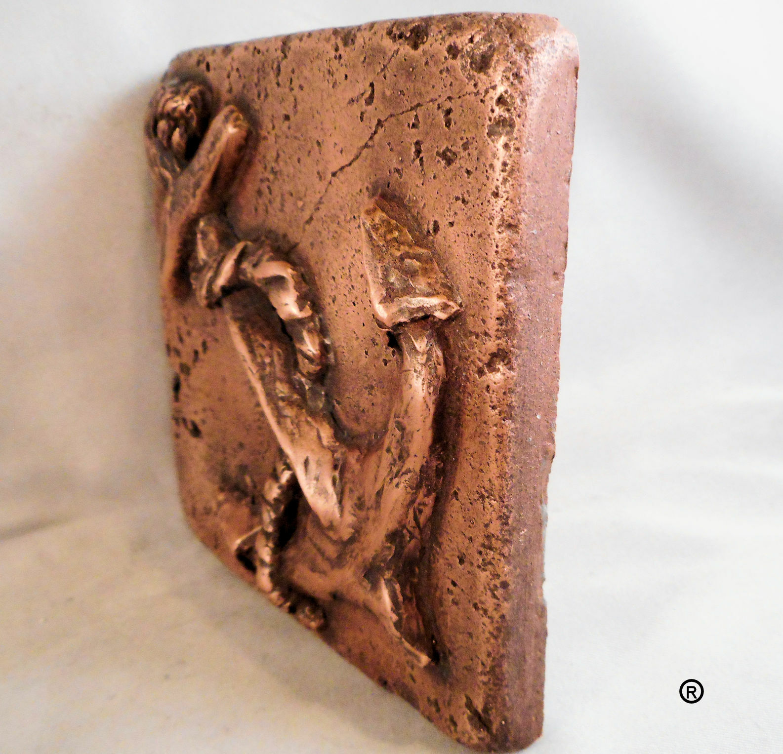 Copper 4″x4″ Anchor by Metal Tile Arts Manufacturing