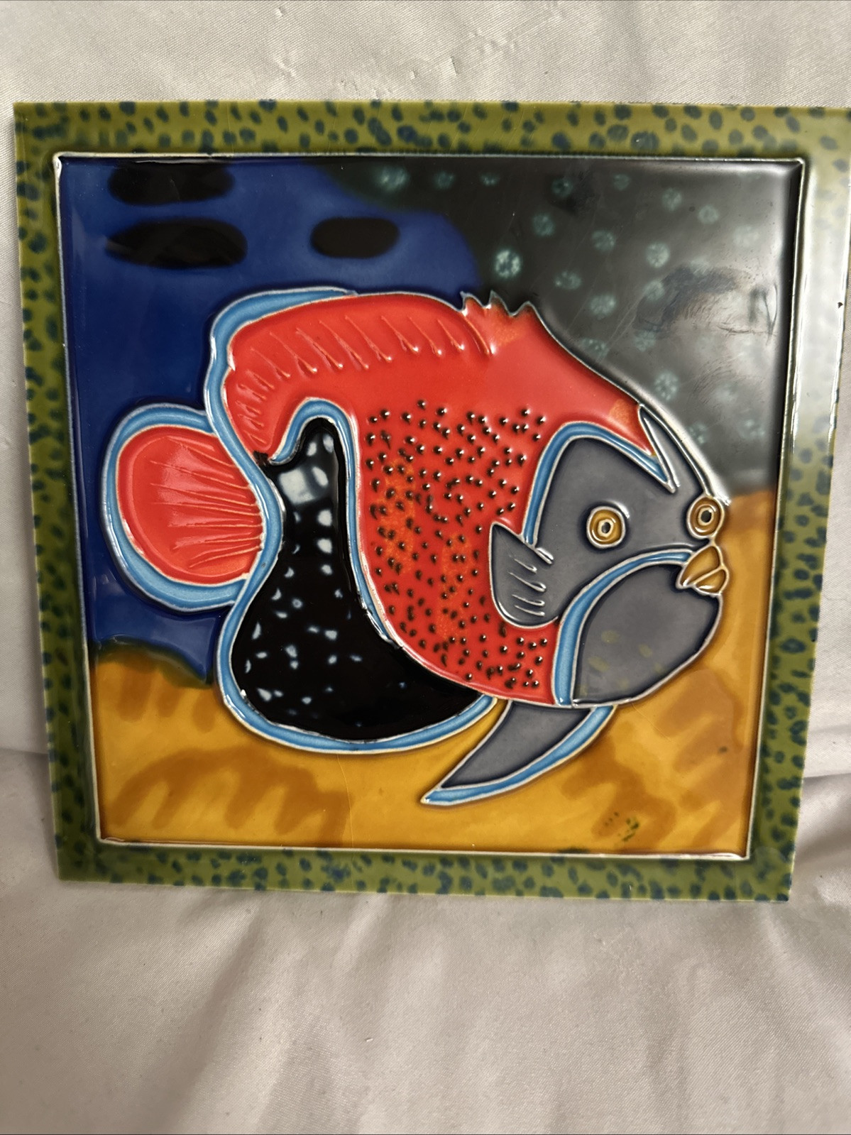 Clownfish Clown Fish Decorative Ceramic Wall Art Tile 8×8 New