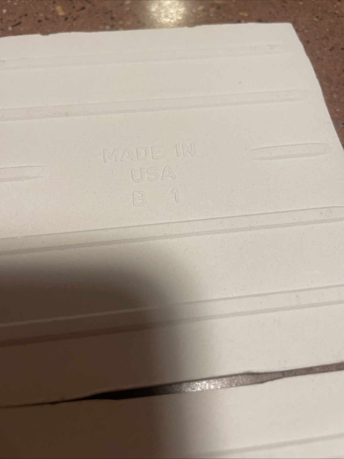 1 Wall Tile USA 4-3/8″ Vintage Gloss Brown Speckled Oatmeal