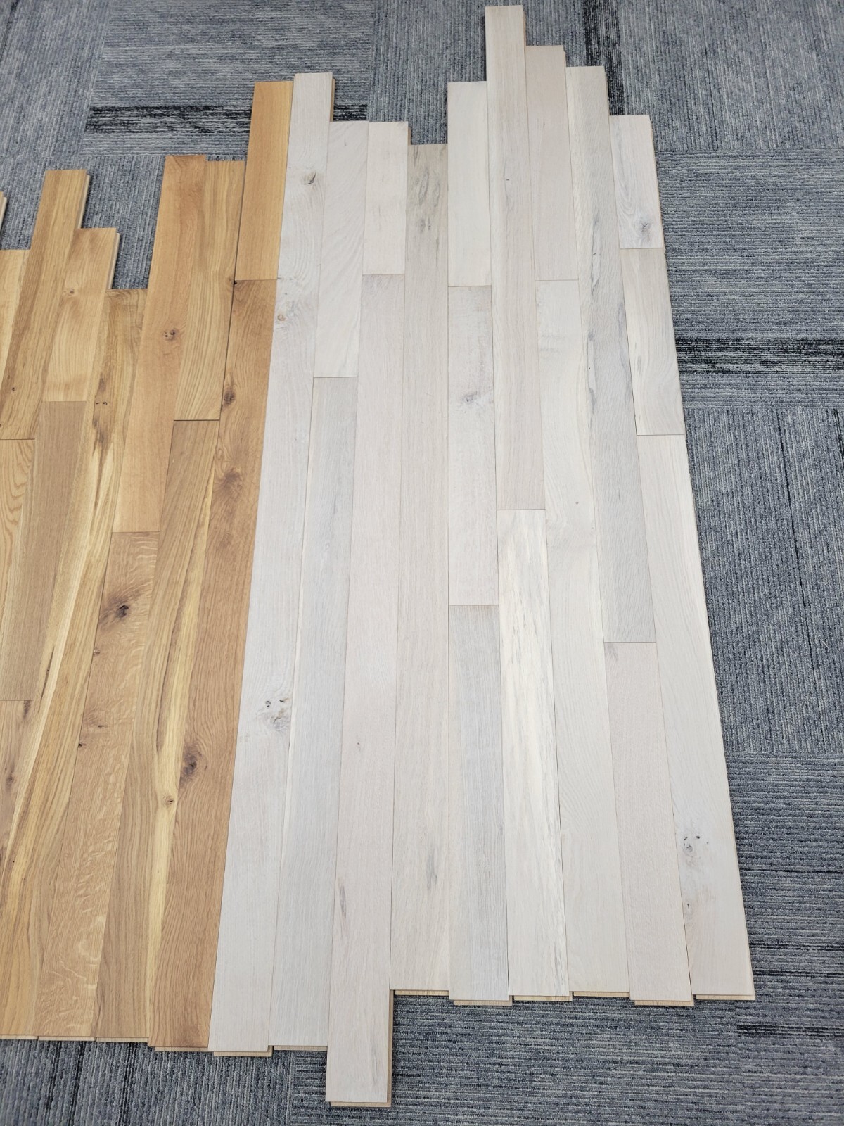 Solid Rift and Quartered White oak Flooring Unfinished 1-10fts 3.25″ $2.75/SF