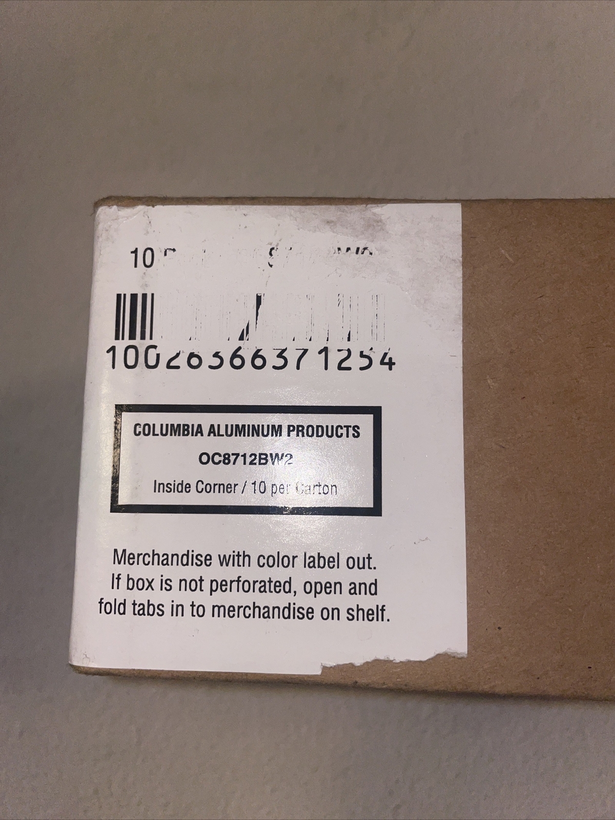 (20 Piece) TrimMaster Outside Bullnose Corner Tile Edging Trim 3/8″ Bright White
