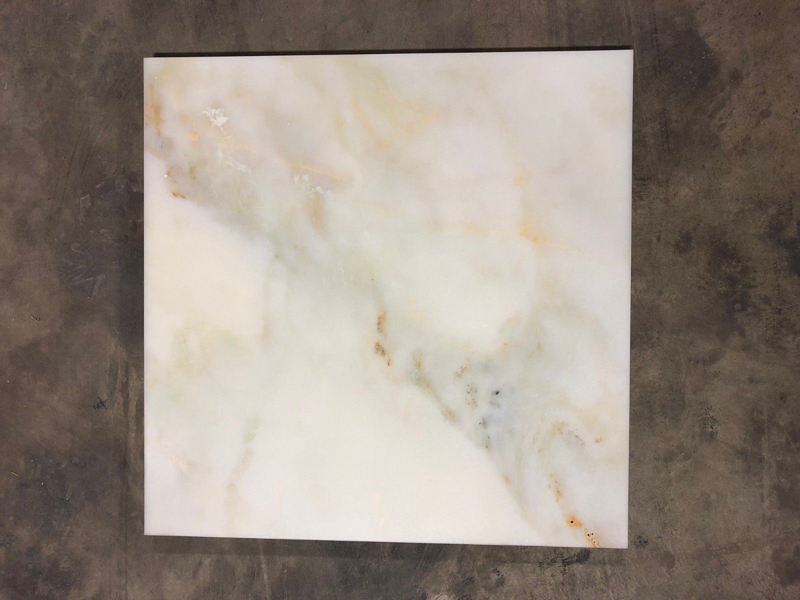 Gold Cream Glacier Marble Remodel Stone Tile 18″x18″ Floor -6 Pieces T-42