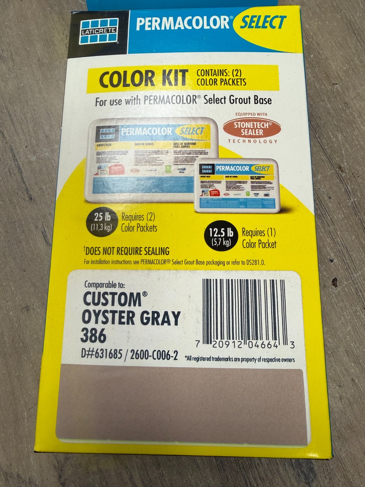 Permacolor Select #34 Sandstone Color Kit 2 PACKET BRAND NEW