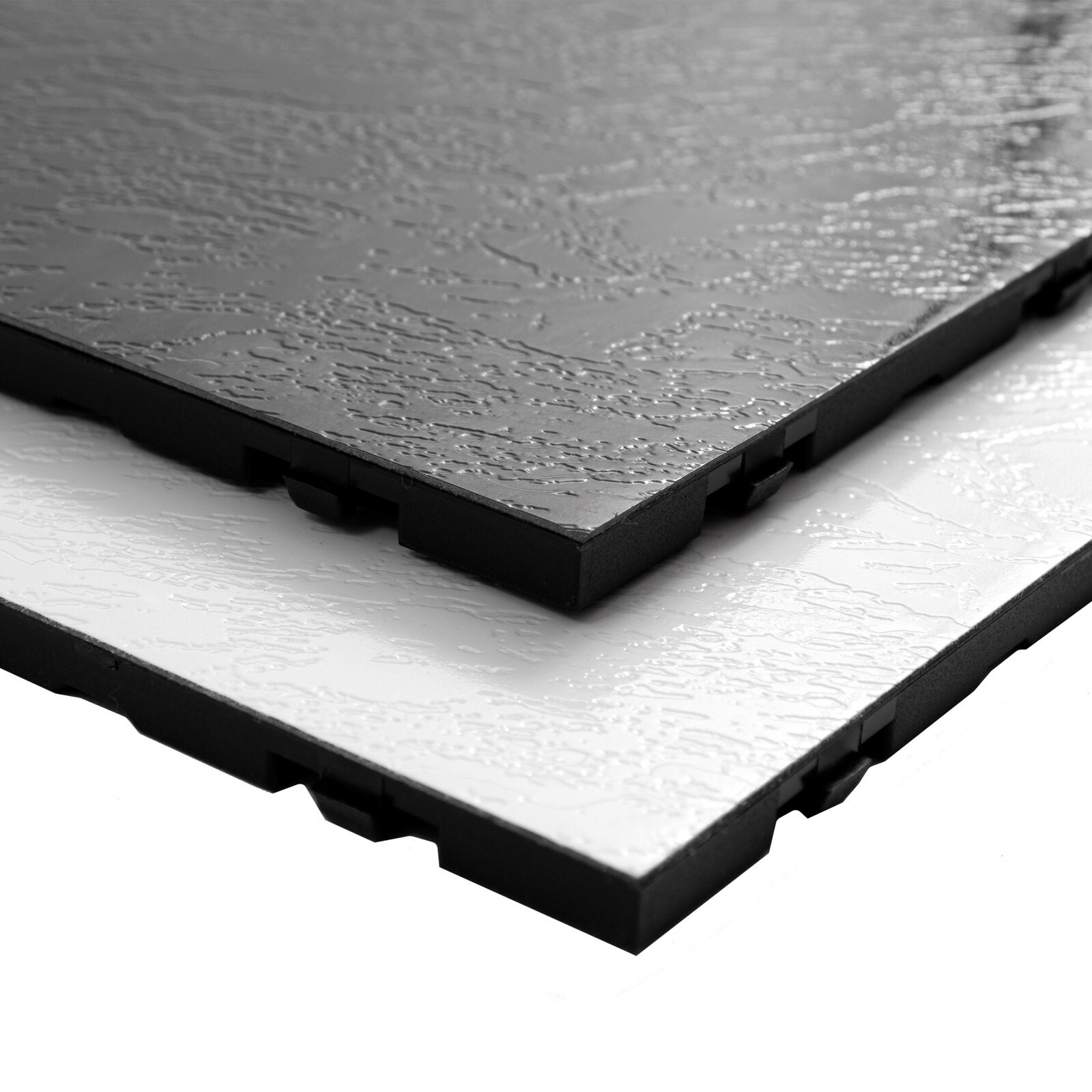 FlooringInc Practice Dance Tiles Kits with Edges, 12″x12″ Tiles, 11 Floor Sizes