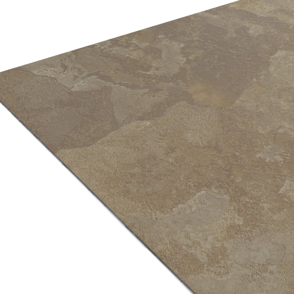 Self Adhesive Vinyl Floor Tile Light Slate Marble 20 Tiles/20 Sq. Ft., 12″ X 12″