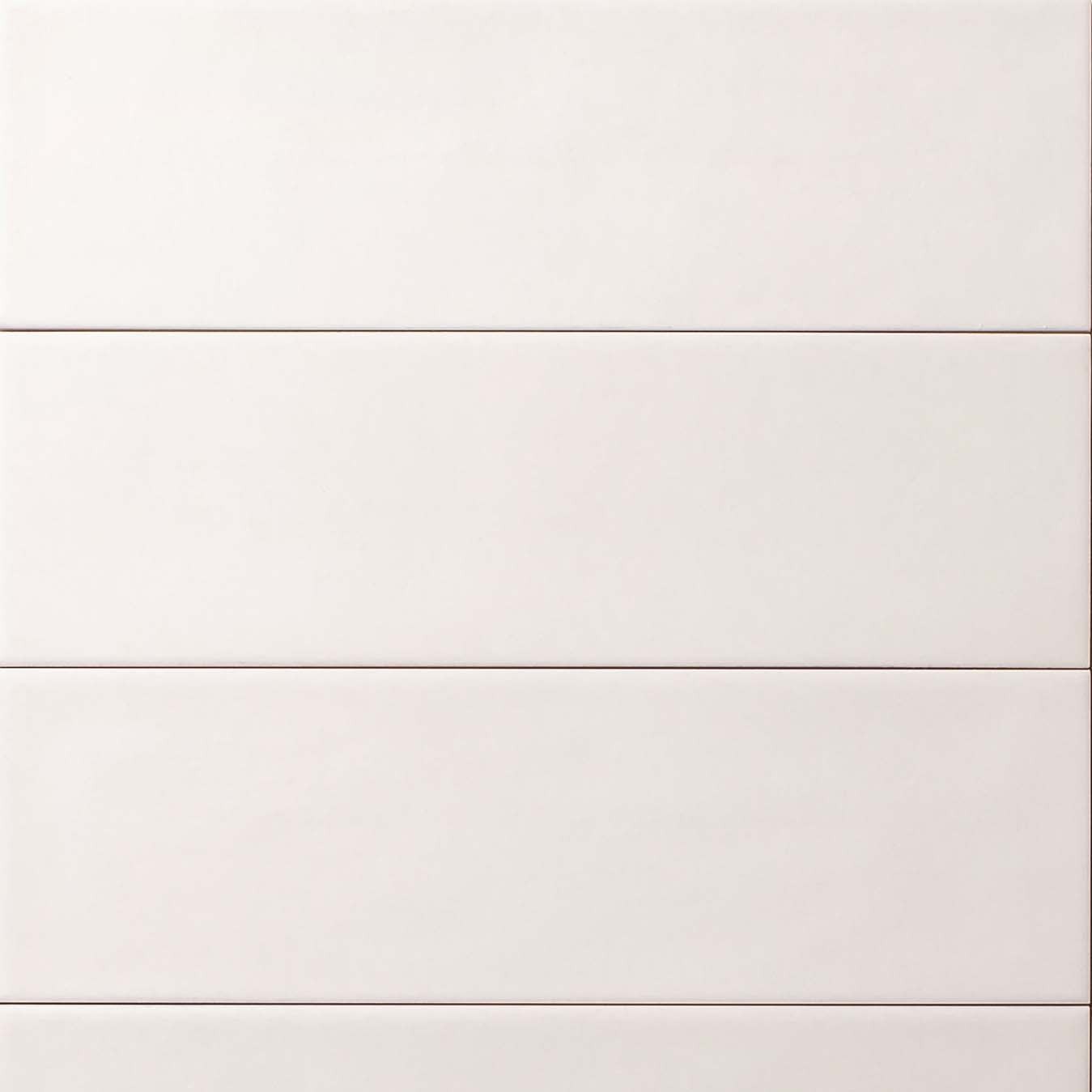Cruz Bay Studio MKT54 Bedouin – 4″ x 12″ Rectangle Wall Tile – – Off White Matte