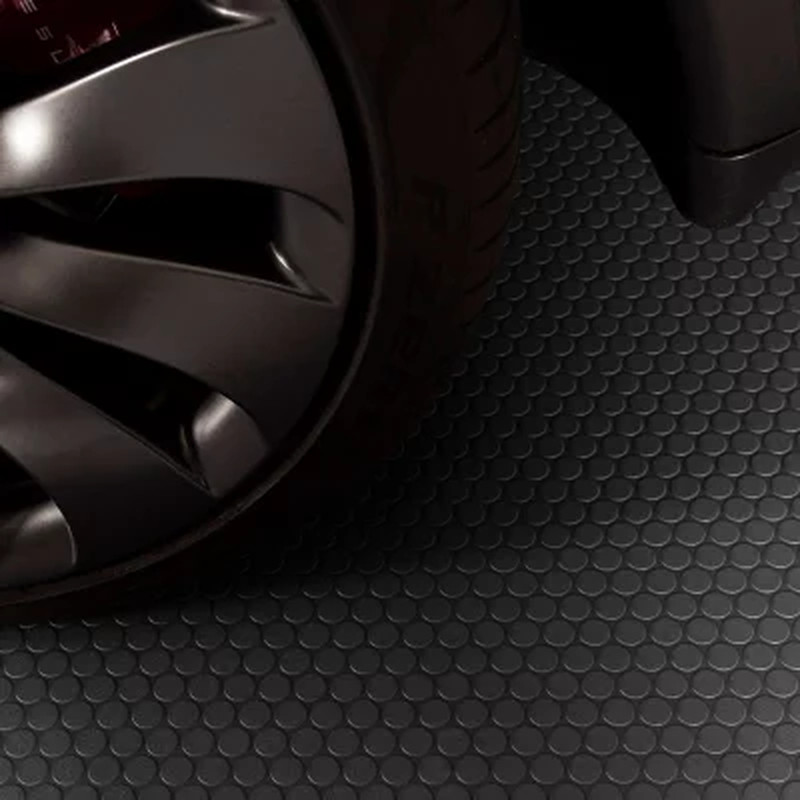 G-Floor 8.5′ X 22′ Slate Grey Garage and Utility Flooring – Small Coin