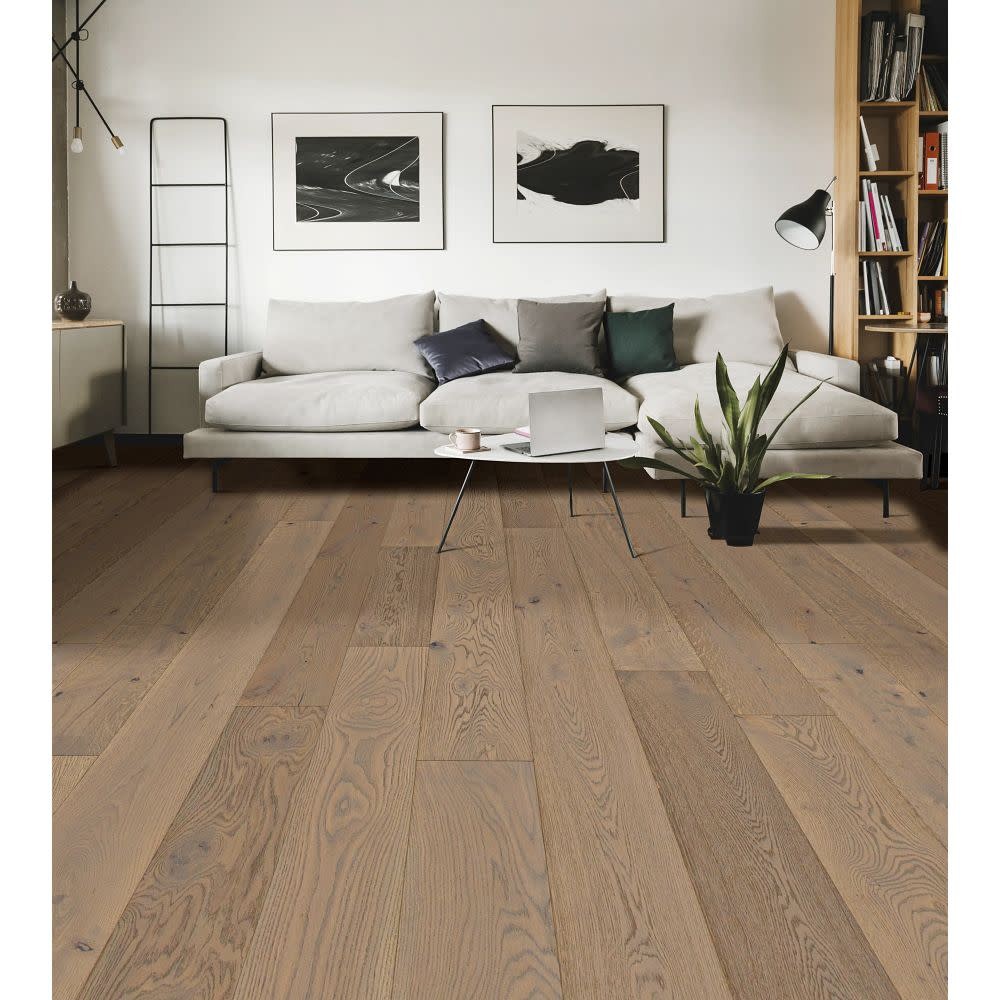 Shaw SW754 Expressions 9″W Wire Brushed Engineered White Oak – Kinetic