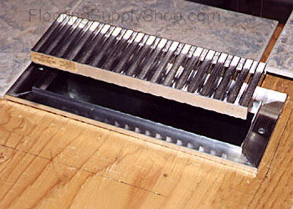 Chameleon Hard Surface Floor Vent Registers for Tile Hardwood &Laminate floors