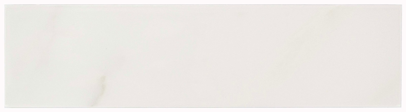 Cruz Bay Studio MKT61118 Classico – 3″ x 12″ Brick Wall Tile – – Blanco Gloss