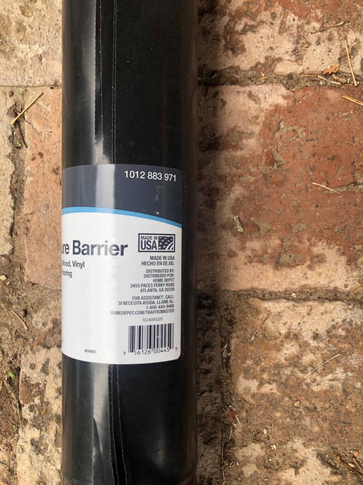 Moisture Barrier Underlayment, 200 Sq Ft 10′ x 20′ 6 Mil Vinyl Laminate Hardwood
