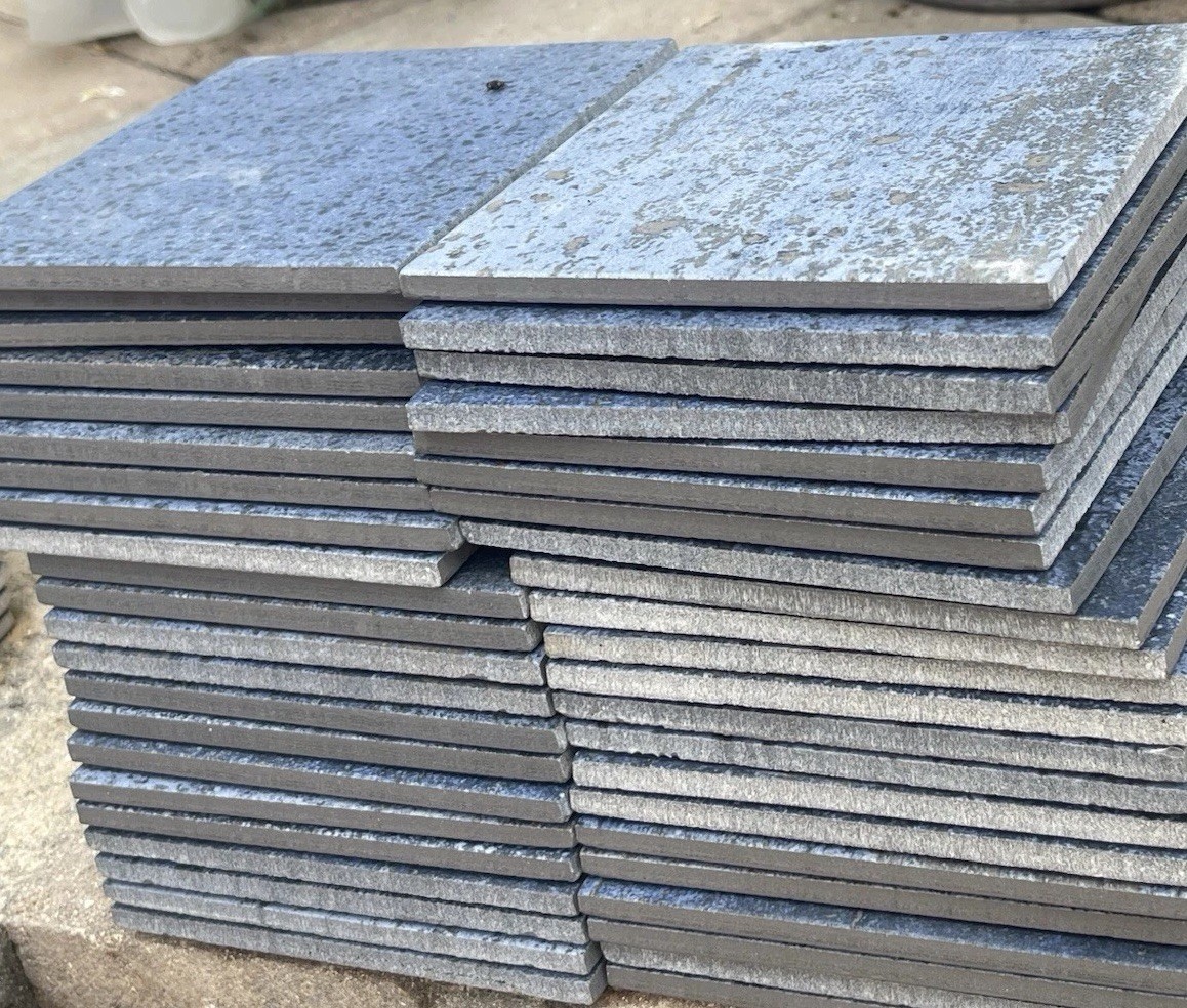 44 pieces swimming pool tile 6 inch blended blue 11 Sq Ft