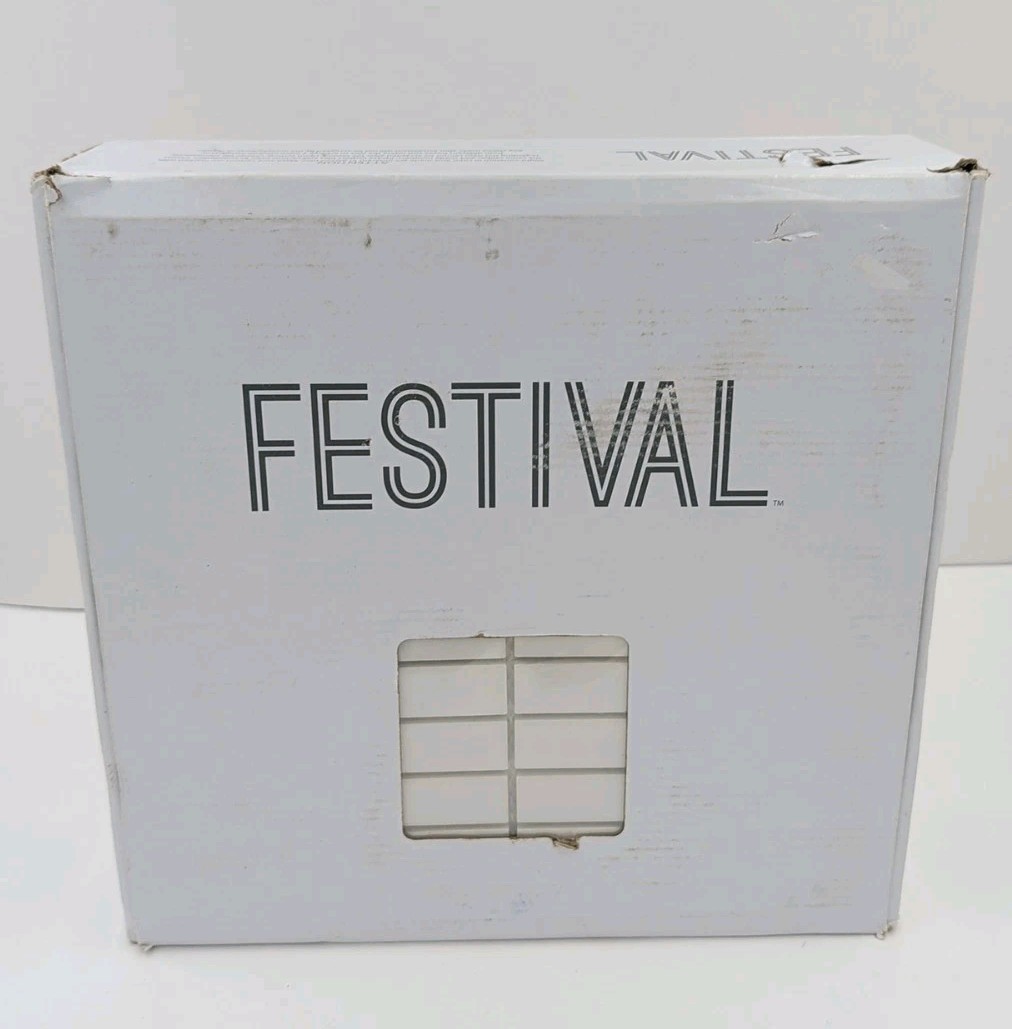 White Stack Unglazed Porcelain Mosaic II Box Of 11 Size: 12 x 12 Each