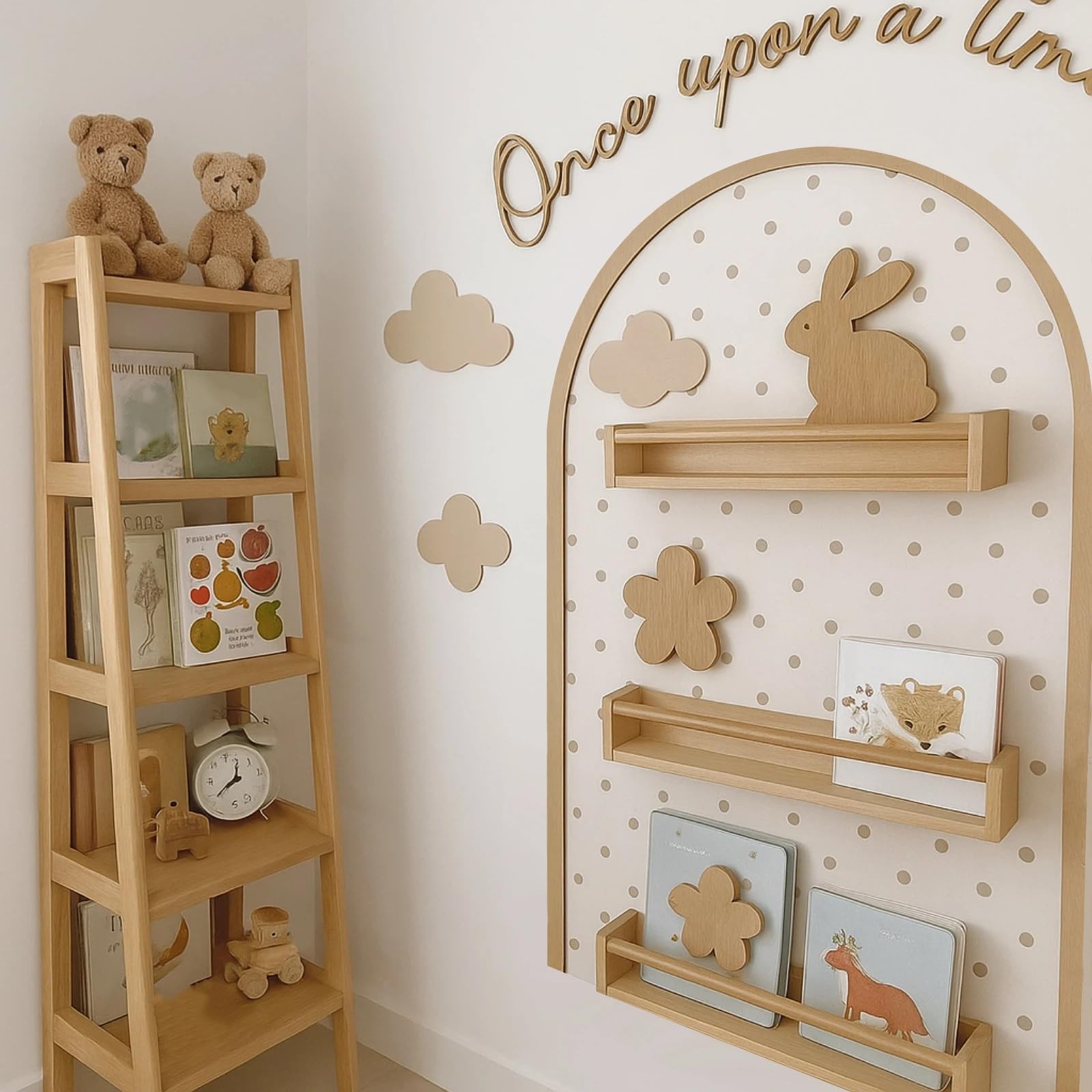 Unfinished Arch Decorative Wood Trim Pre-Cut Wood Molding Cute DIY Moulding T…