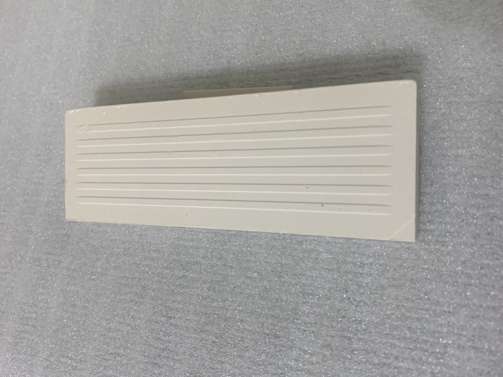 New Vintage 2″ x 6″ Bright White Gloss Made In USA *6* pcs
