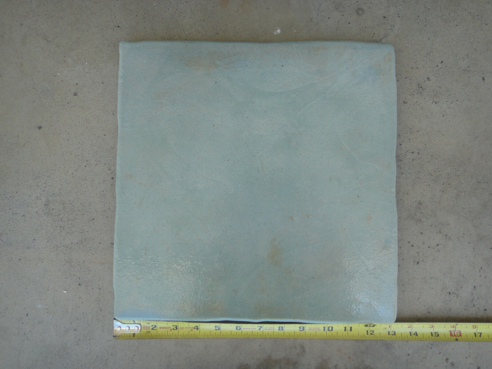 40 Perfectly Imperfect Italian Glazed Porcelain Floor Tiles 13×13 Made in Italy
