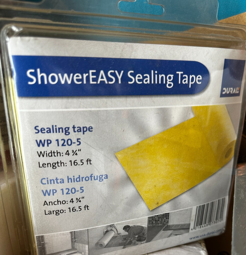 DURAL Shower easy Sealing tape Waterproofing Backer Board Seam Tape WP 120-5