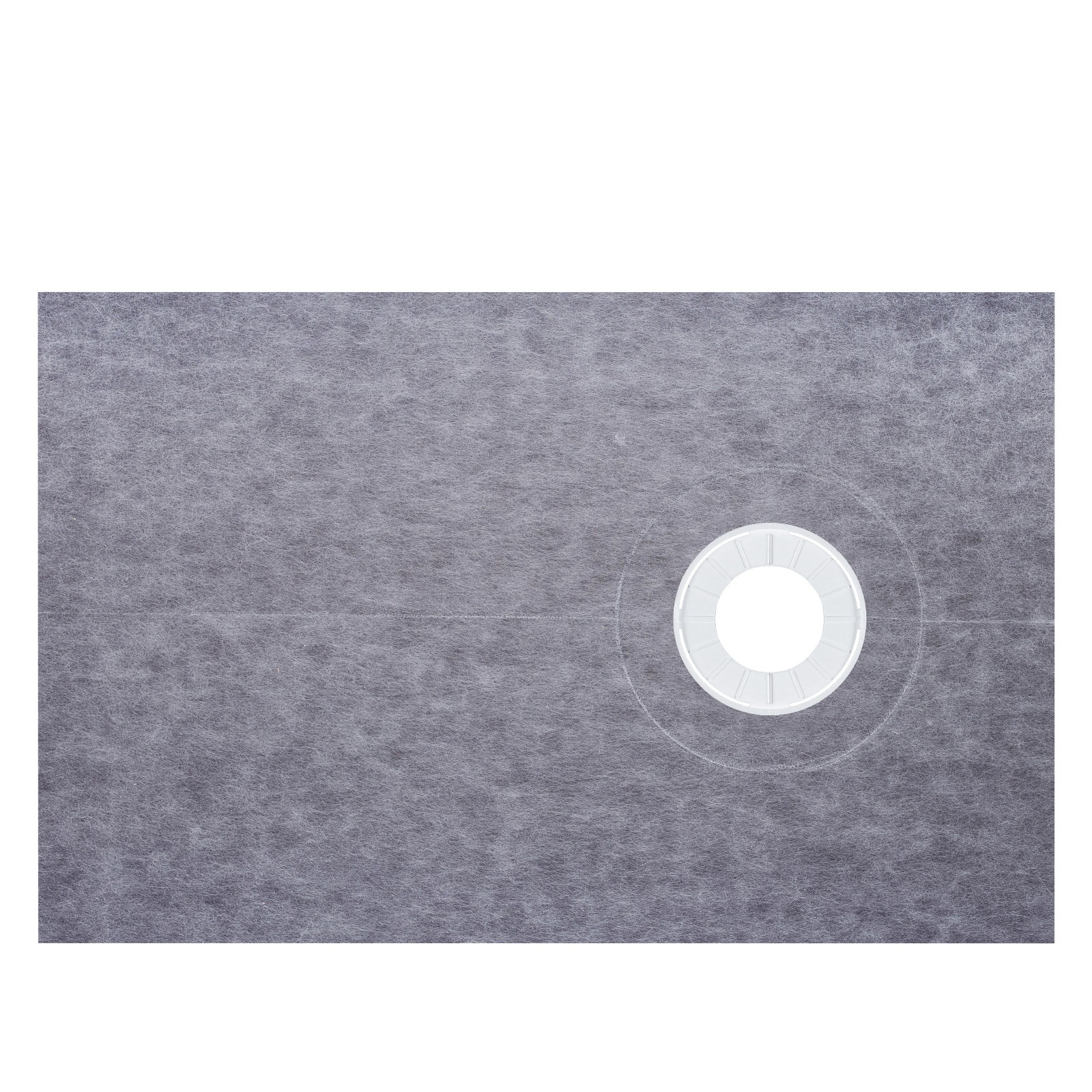 VEVOR Waterproofing Shower Tray Kit Shower Kit Curb 38×60″ w/ Offset Drain PVC