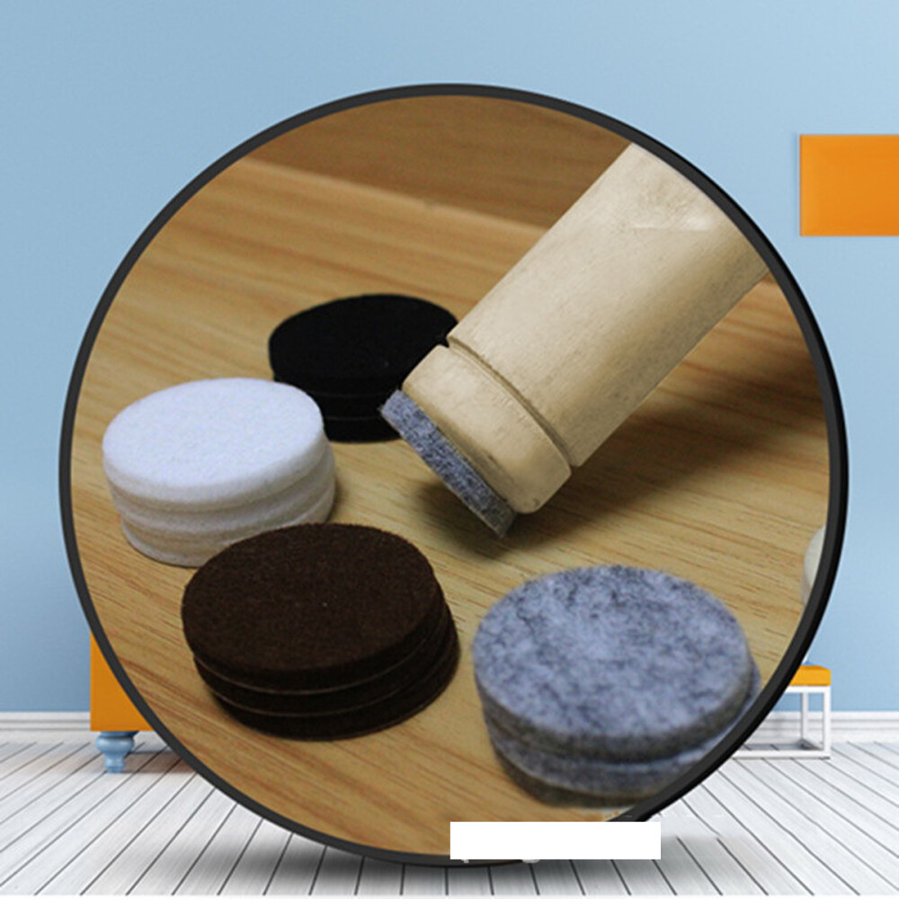 200PCS Round Felt Pads 2CM Diameter Floor Protector Pad for Chair Furniture