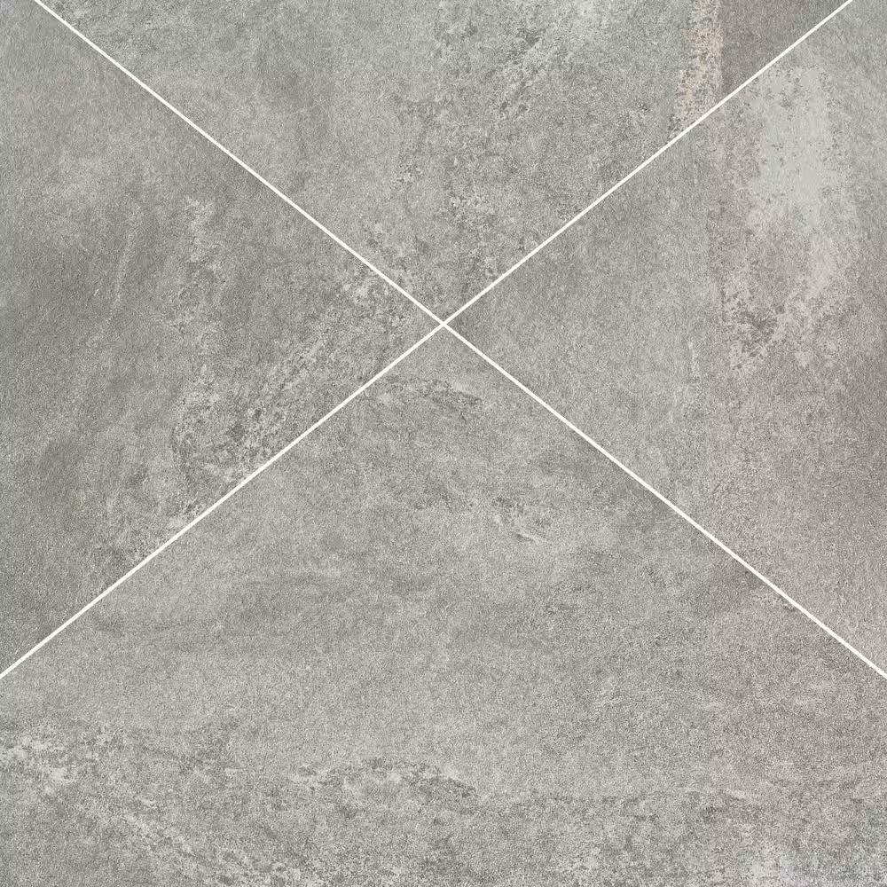 Quarzo Gray 24 In. X 24 In. X 0.79 In. Matte Porcelain Paver Tile (8 Sq. Ft. / C
