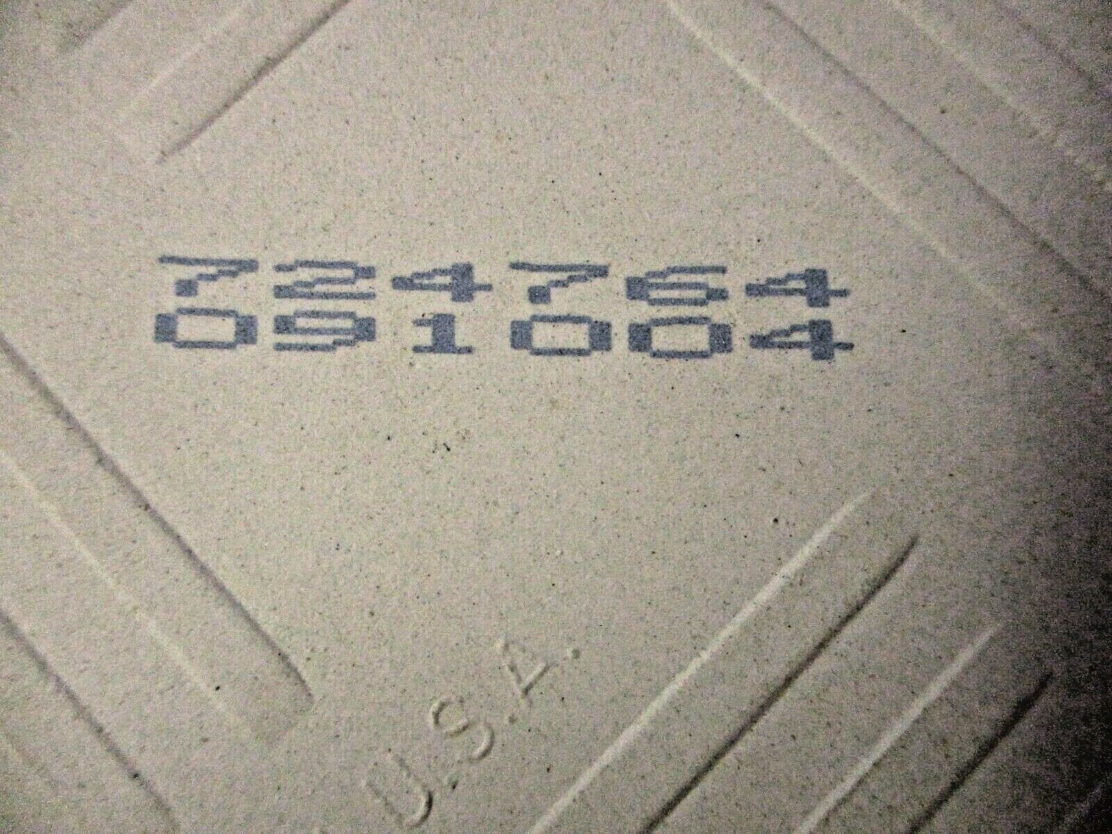 1 Wall Tile US Ceramic 724764 091004 Gloss Light Pale Pink 4-1/4″ Vintage 1990s