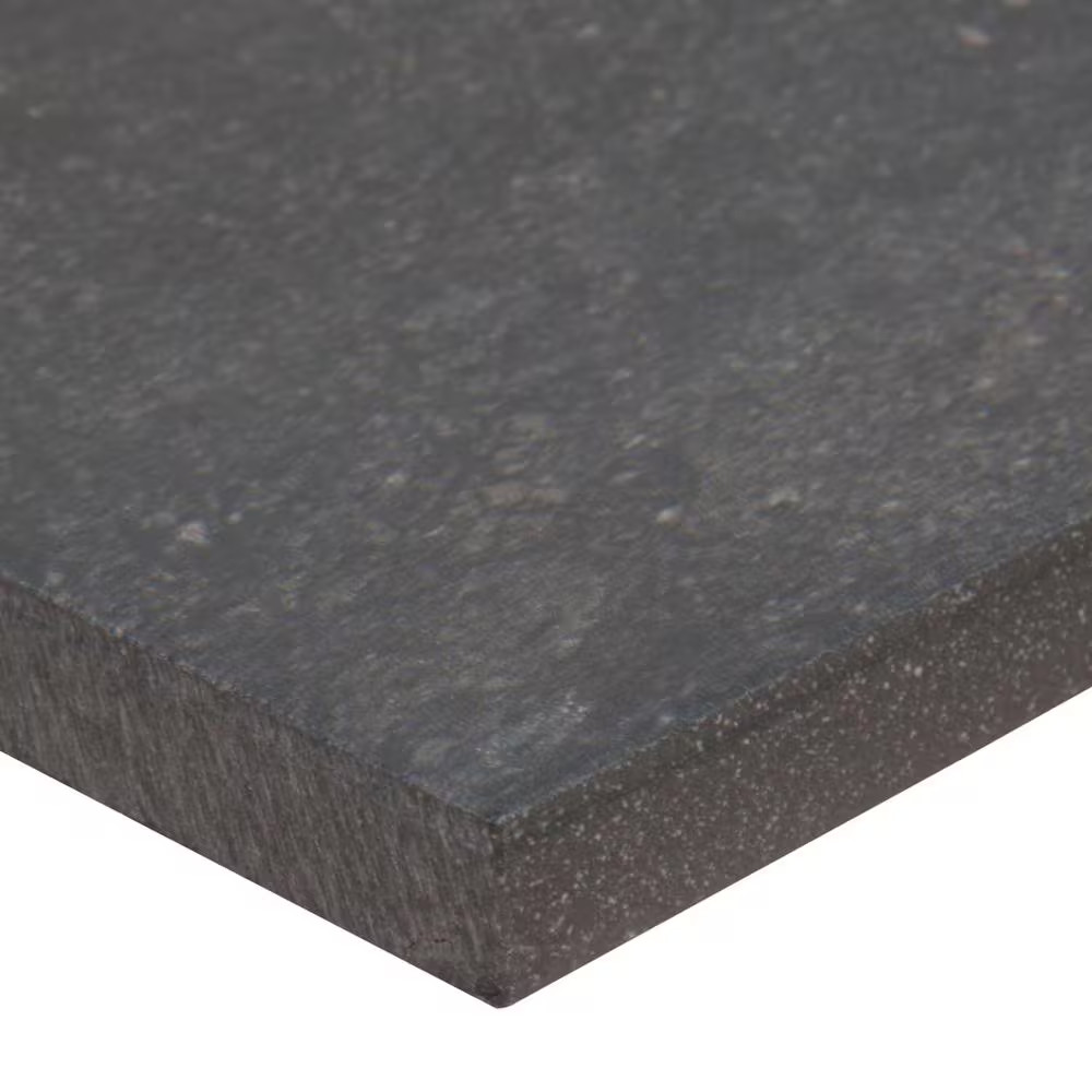 Vulkon Nero 2 Cm. X 24 In. X 24 In. Matte Porcelain Paver Tile (8 Sq. Ft./Case)