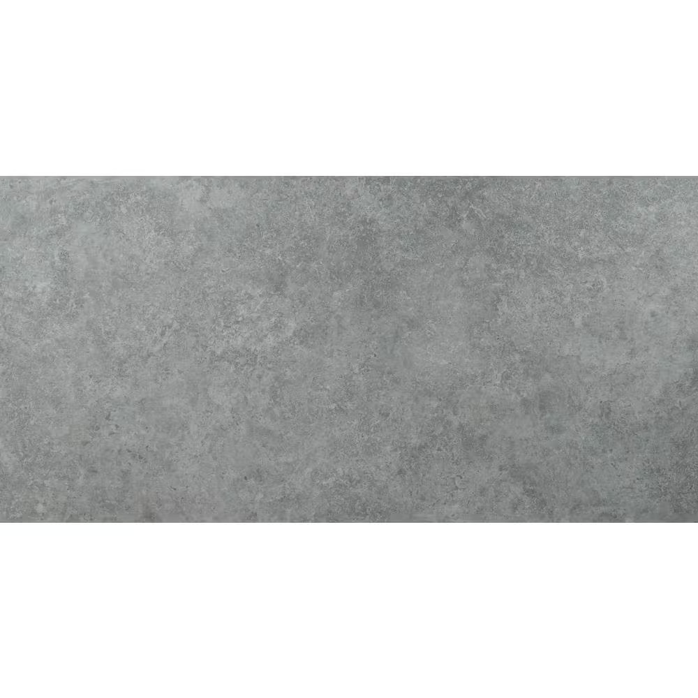 Lunar Silver 2 Cm. X 24 In. X 24 In. Matte Porcelain Stone Look Paver Tile (8 Sq