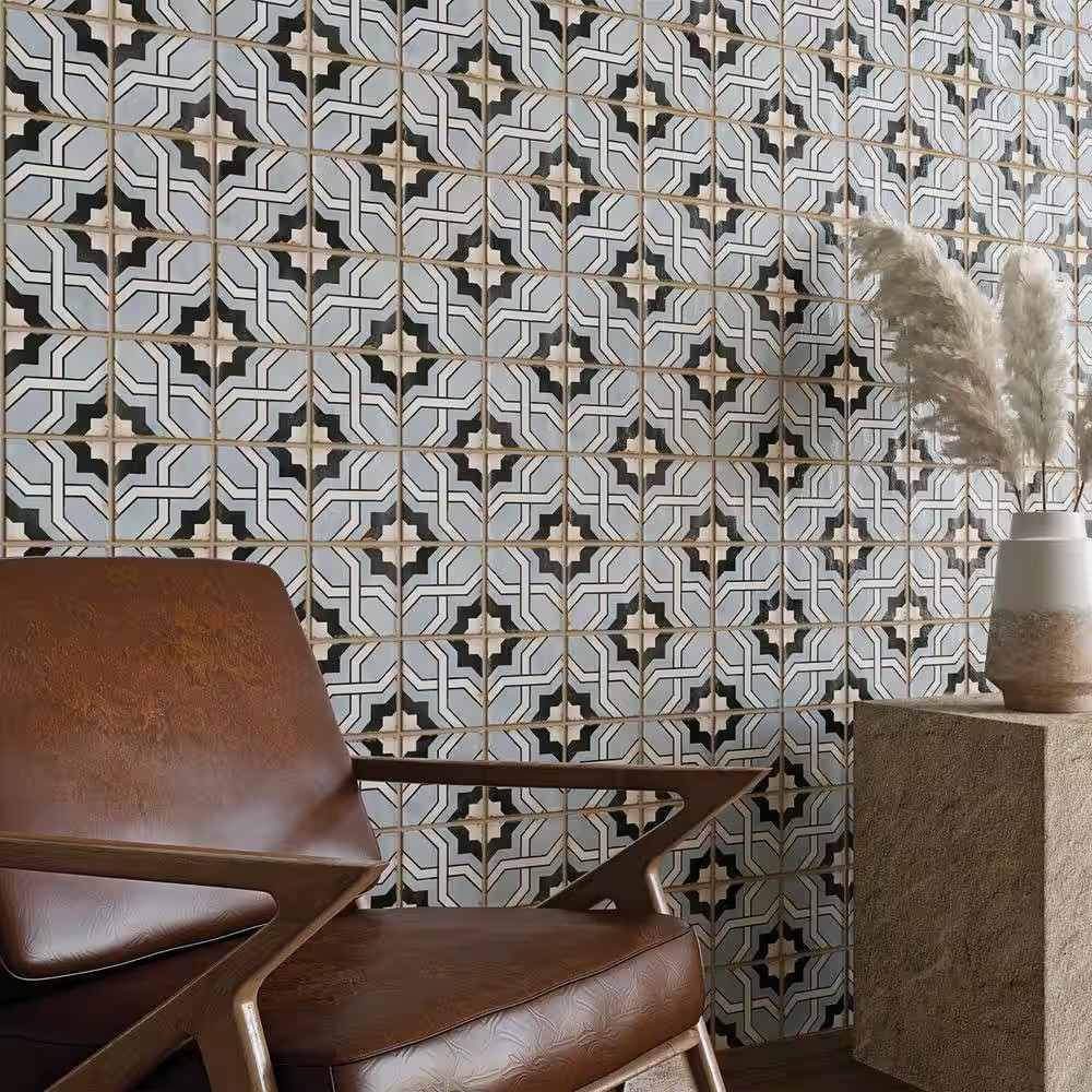 Casablanca 5 In. X 5 In. Attia Ceramic Tile (5.27 Sq. Ft./Case)