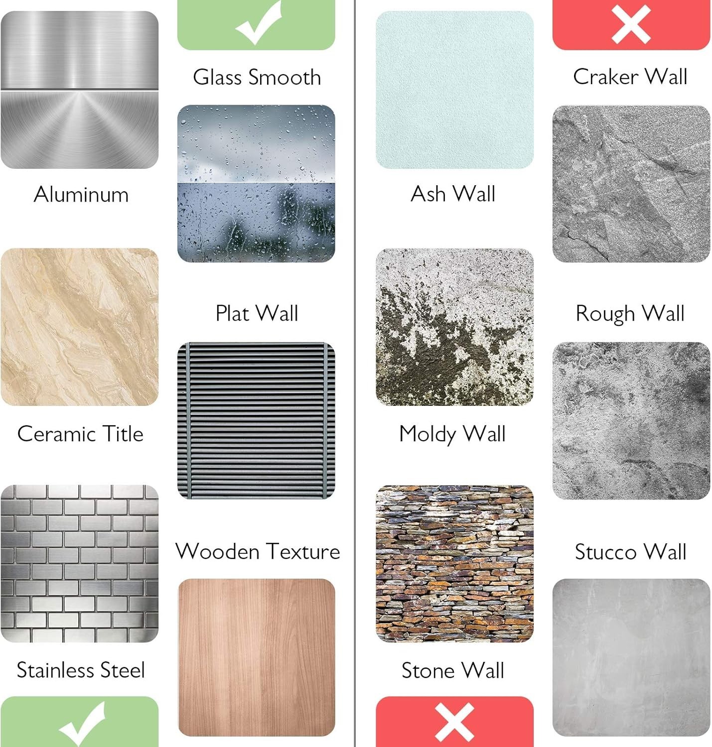 5-Sheet 12″ x 12″ Thicker Design Stick on Backsplash Tiles