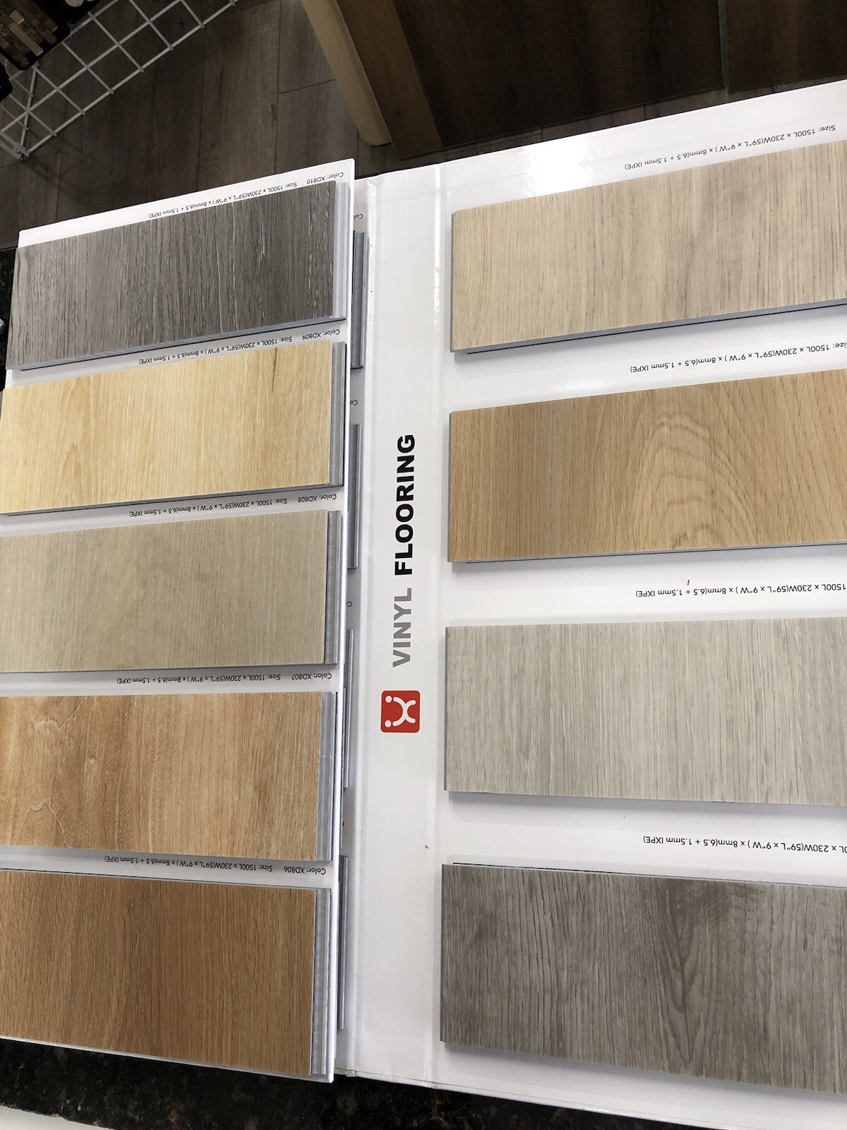 Laminate Vinyl SPC Tile Wood Flooring Luxury Water Proof Scratch Proof