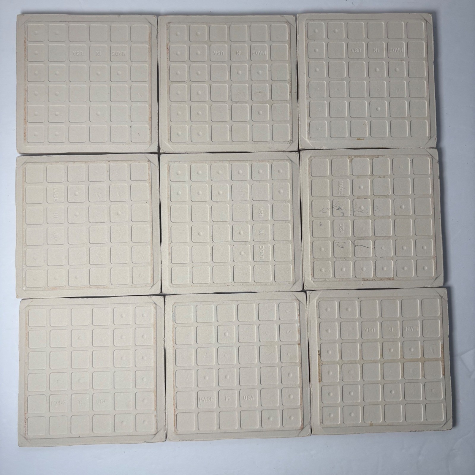 Fruit Ribbon Ceramic Tiles 4.5×4.5 Multicolor Mediterranean 9 Piece Set