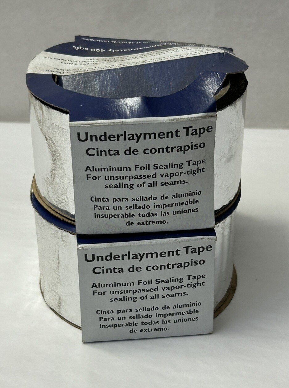 Floor Comfort 673026 Underlayment Tape 50mm x 50m 1.96 in x 164 ft 2-PACK (u8)