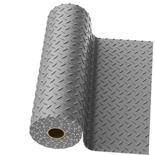 Garage Floor Mat, 2.8mm Thickened PVC Flooring Roll for Under Car, 4×30 FT Gray