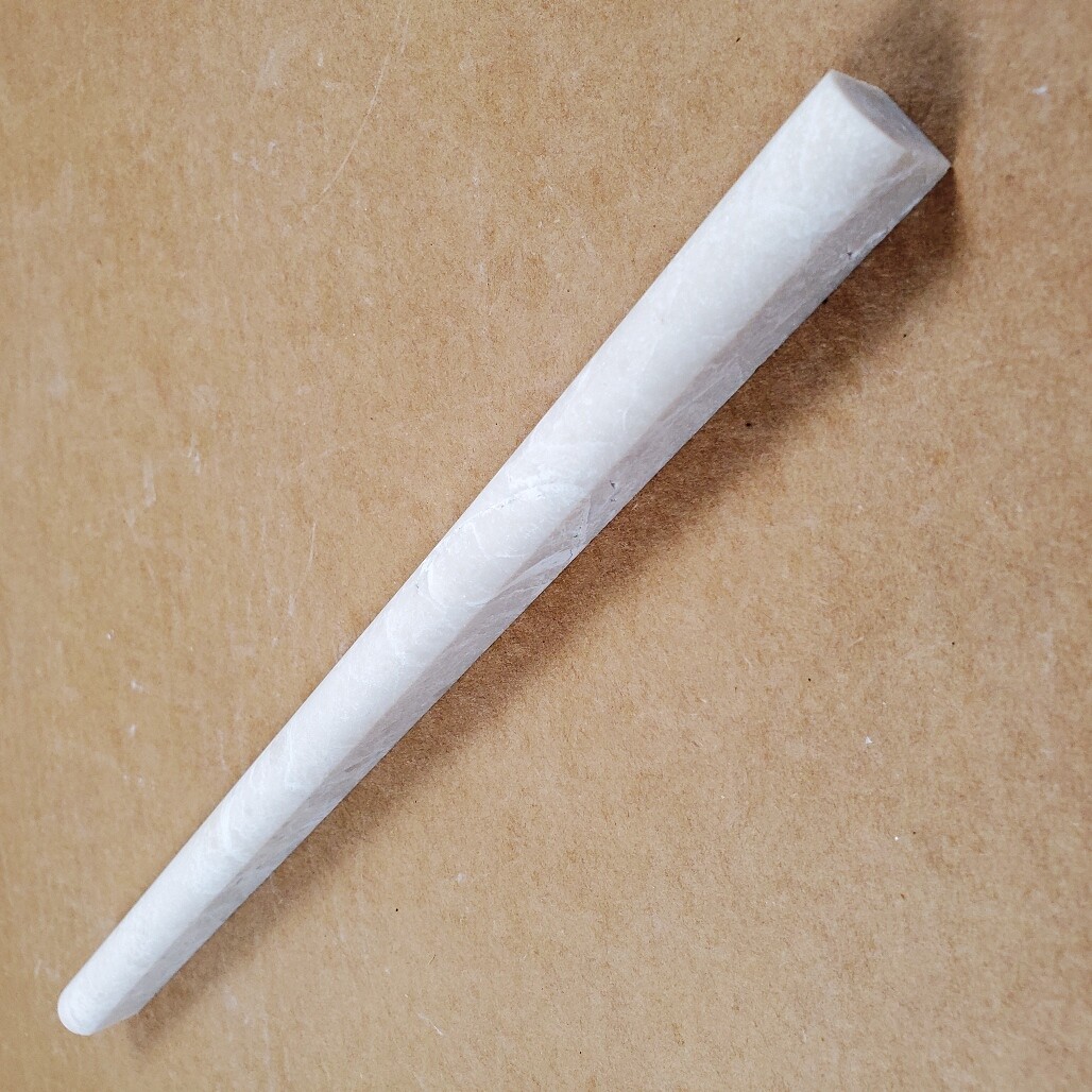 Pencil Liner Crema Nouva Honed Marble Tile 3/4″x3/4″x12″