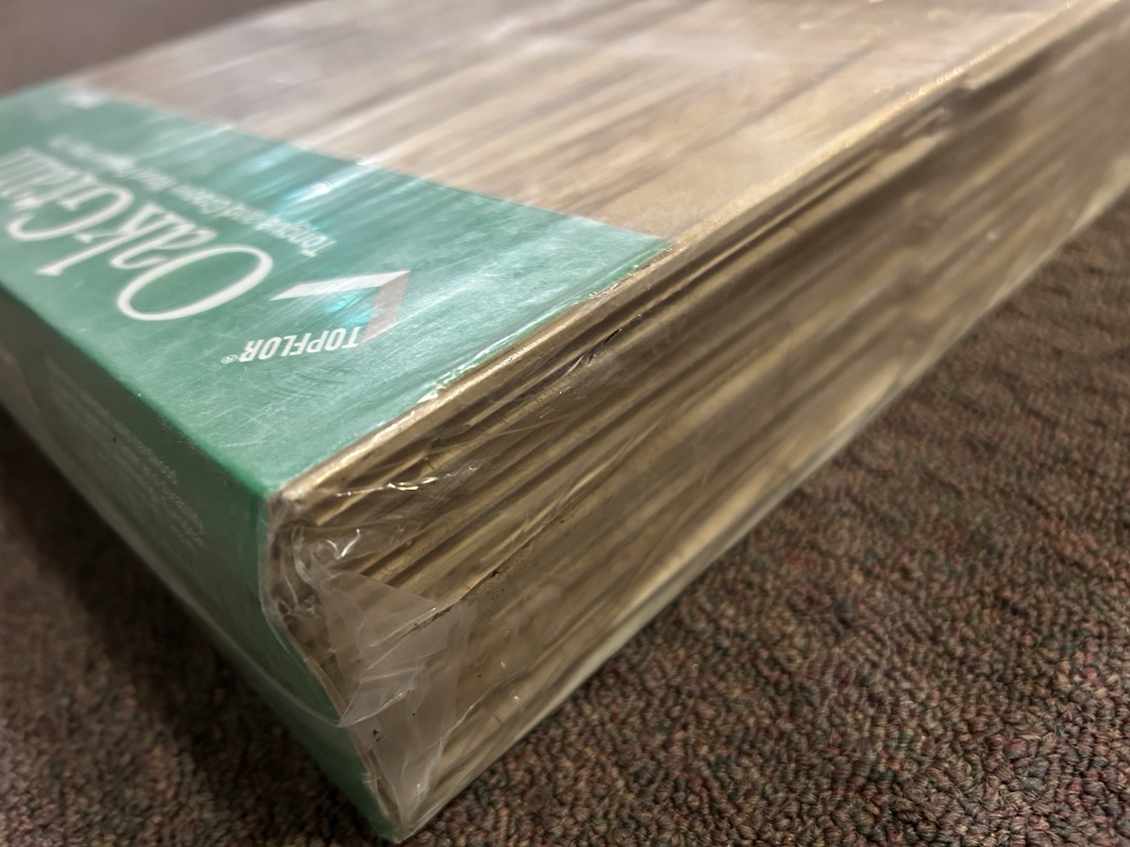 Oakgrain Solid Parquet Hardwood Tile Flooring 6-Finger (10 Tiles/Package) NEW!