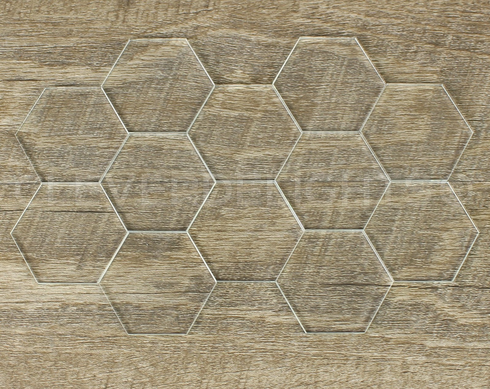 2 Inch Clear Hexagon Glass Tiles – 10 Pack – Art Craft DIY Home Transparent M…