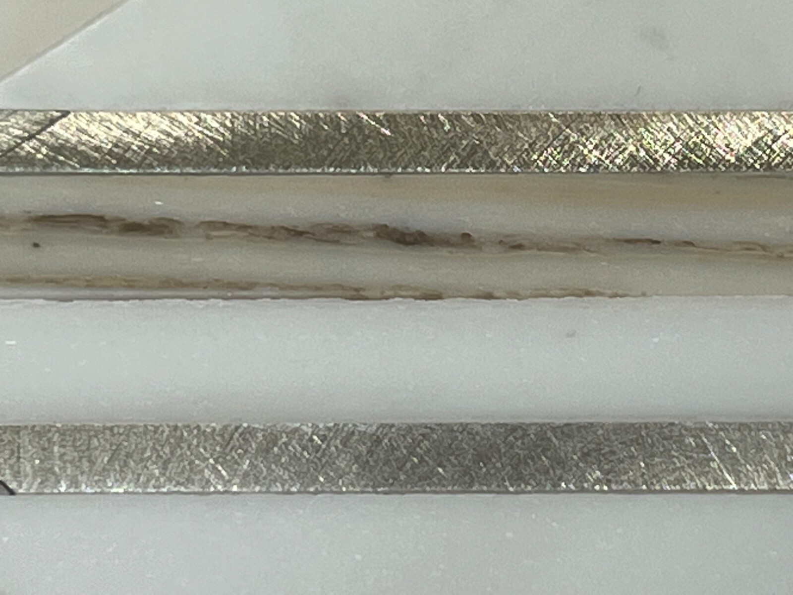 S28 Carrara White Gold Marble Arrow Mosaic Tile Kitchen Bathroom Polished