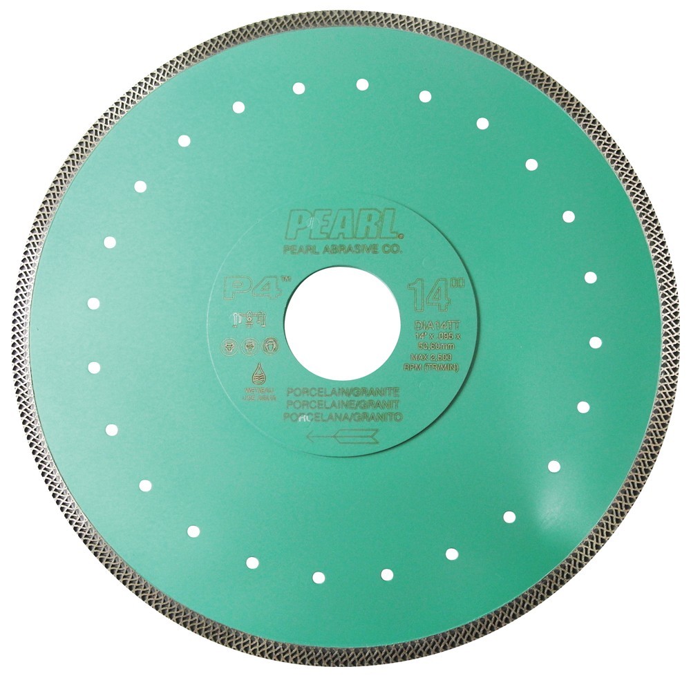 Pearl Abrasive P4 Turbo-Mesh Porcelain Blade 10″