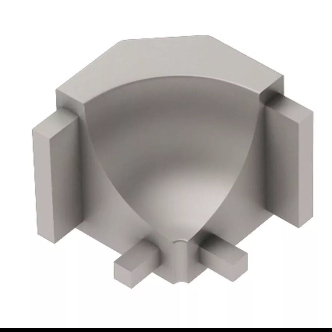 Schluter I90/AHK1S/AE Dilex-Ahka Satin Inside Corner Anodized Aluminum New Seale
