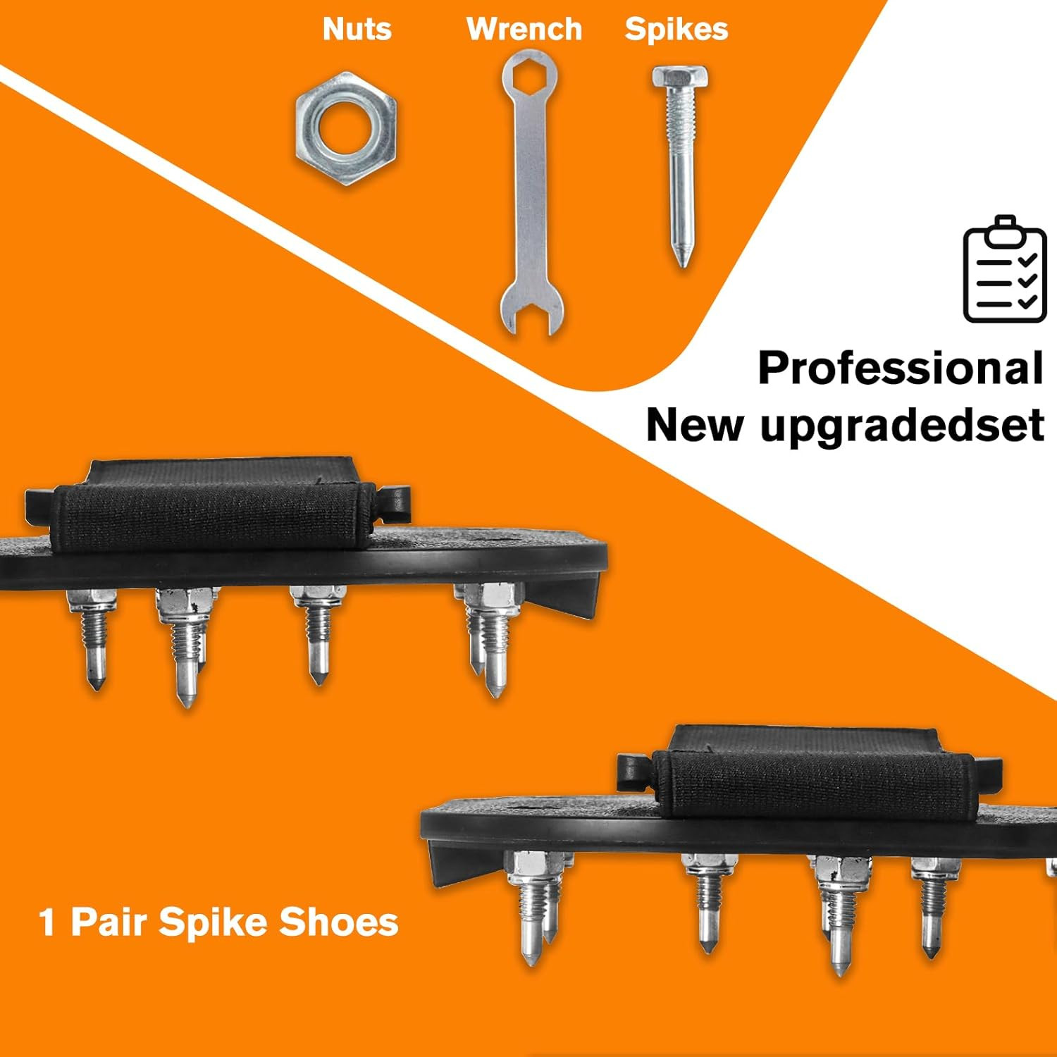Epoxy Floor Spiked Shoes Fully Assembled Gunite Spiked Shoes with 3/4″ Short Spi