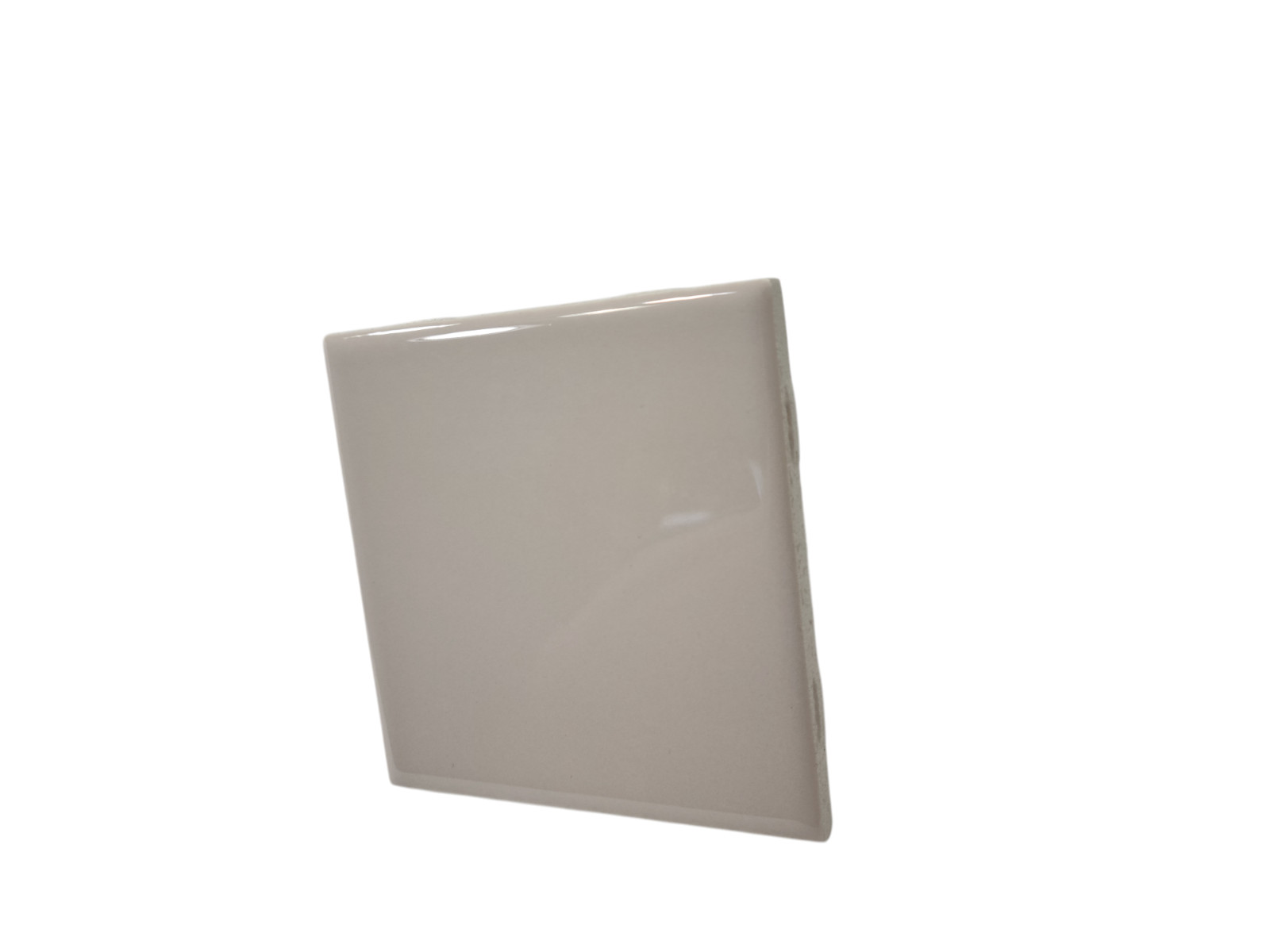 Pale Pink Ceramic 4.25 in Tile Subway Square Mid Century Modern Color 363 Blush