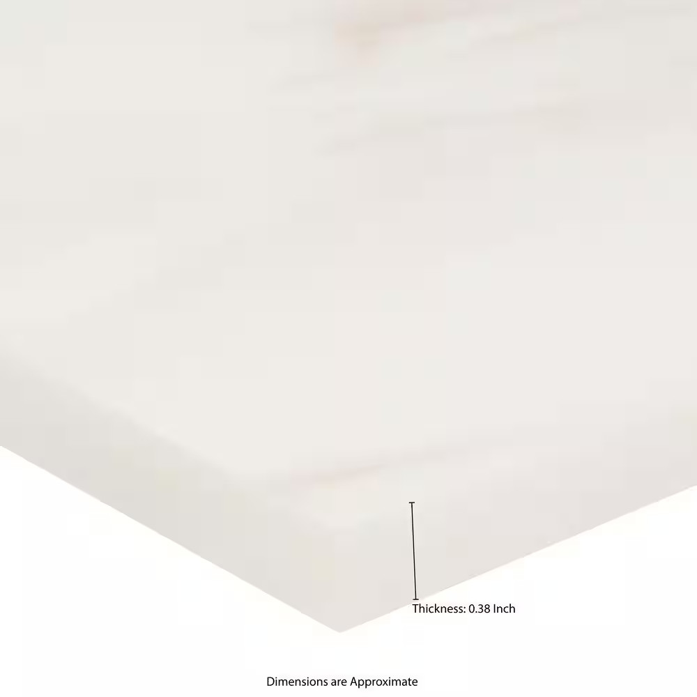 Bianco Dolomite Polished Marble Tile, 4 In. X 12 In. Floor and Wall (5 Sq. Ft./C