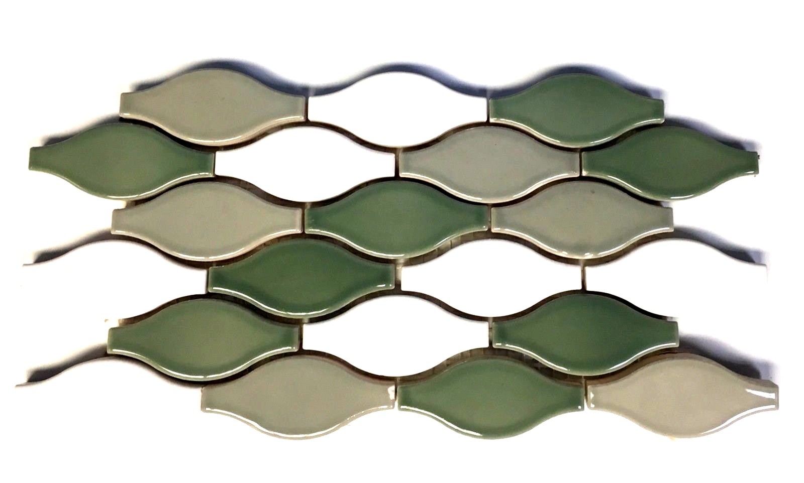 Hourglass Design 6×12 Decorative Border Wall Floor Ceramic Tile Backsplash Bath