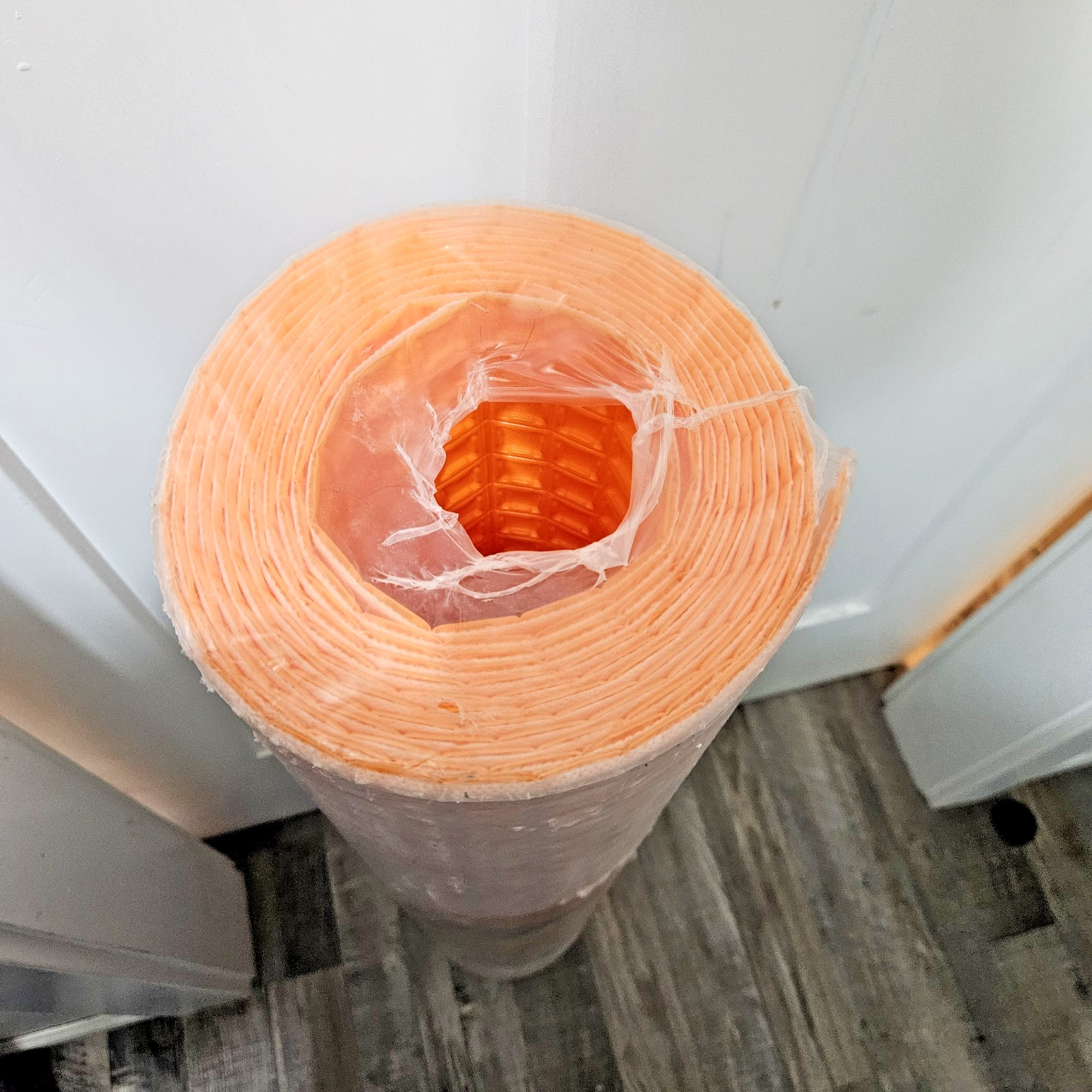 Schluter Ditra 5M Uncoupling Floor Membrane 54 SqFt Roll 1/8″ Tile Underlayment